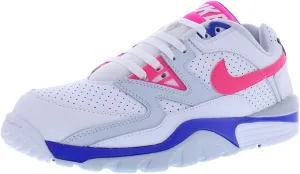 Nike Air Cross Trainer 3 Low Men's Shoes (FN6887-100, White/Racer Blue/Flat Silver/Hyper Pink)