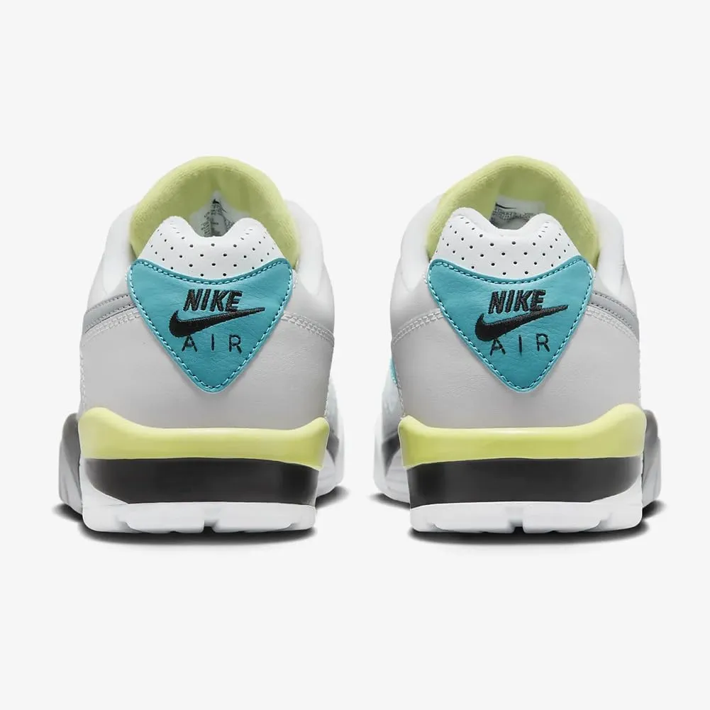 Nike Air Cross Trainer 3 Low Men's Shoes (FQ8829-100, White/Neutral Grey/Teal Nebula/Cement Grey)