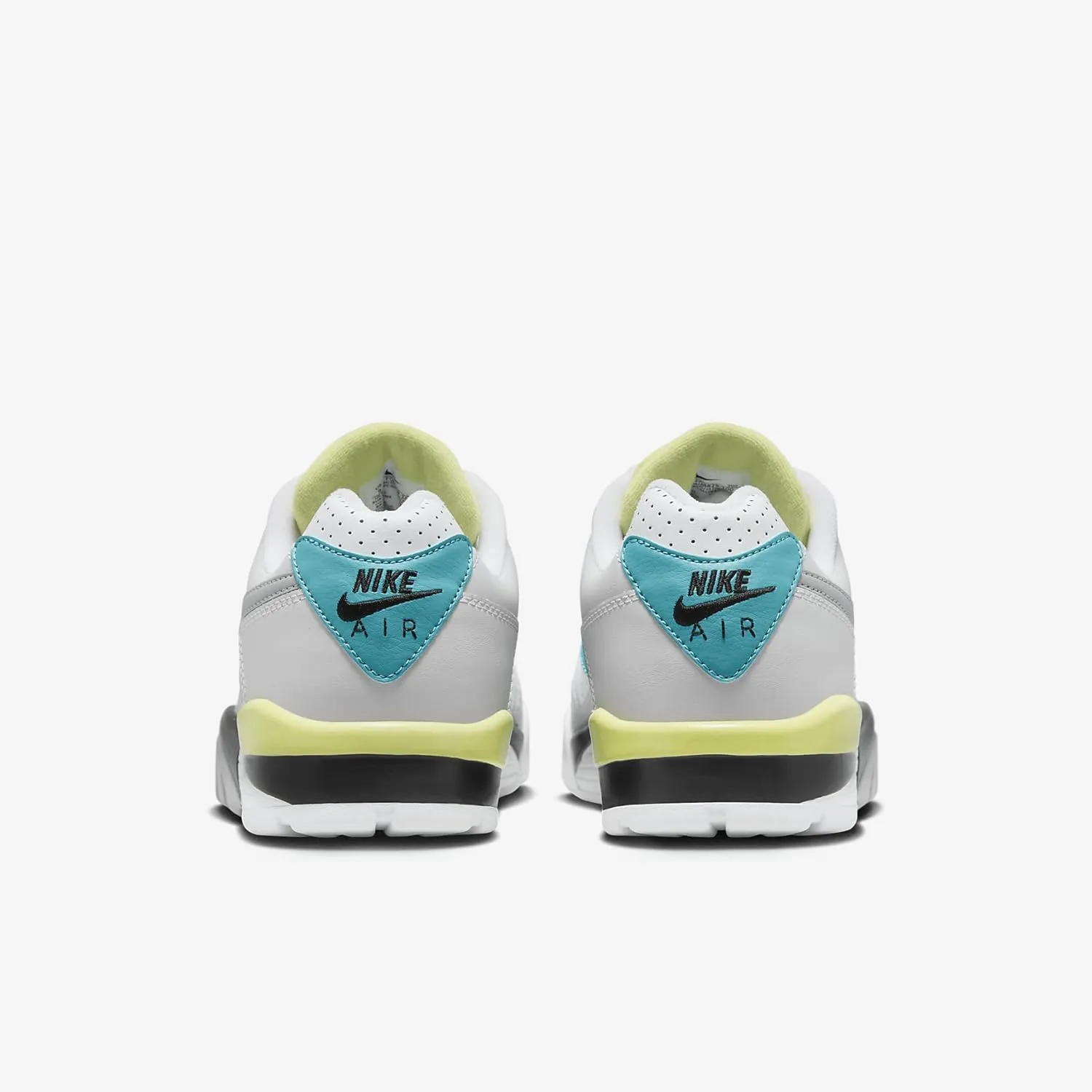 Nike Air Cross Trainer 3 Low Men's Shoes (FQ8829-100, White/Neutral Grey/Teal Nebula/Cement Grey)