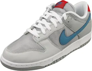 Nike Dunk Low Men's Shoes (HF0391-001, Metallic Silver/Neutral Grey/Flat Silver/Aegean Storm) Size 12