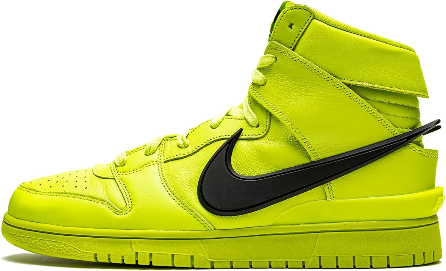 Nike Men's Dunk High Ambush Flash Lime, Atomic Green/Flash Lime/Black, 10.5