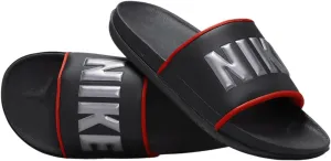 Nike Offcourt Men's Slides (BQ4639-023, Dark Smoke Grey/Picante Red/Black/Metallic Dark Gr) Size 11