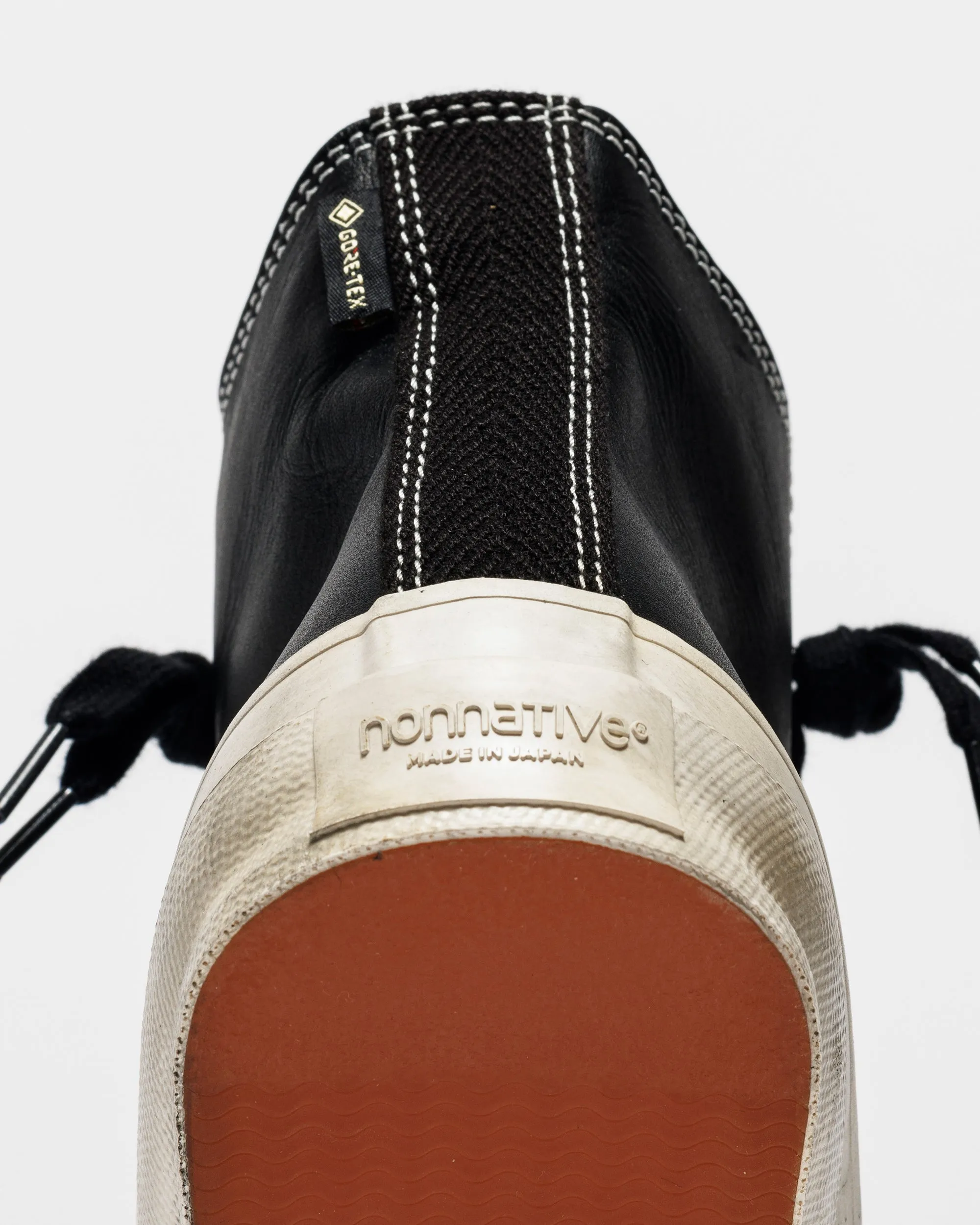 nonnative DWELLER TRAINER HI COW LEATHER WITH GORE-TEX BY SPINGLE MOVE