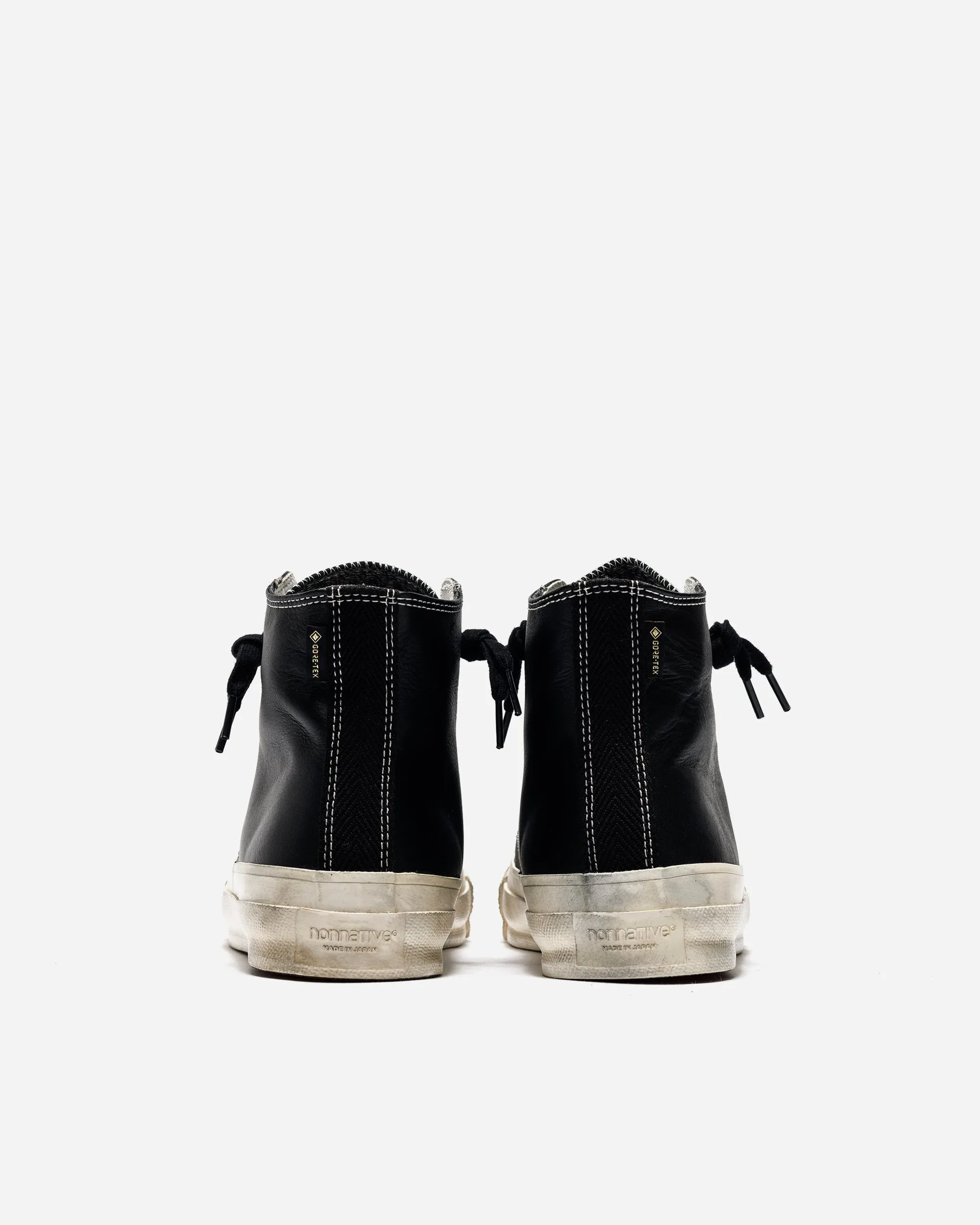 nonnative DWELLER TRAINER HI COW LEATHER WITH GORE-TEX BY SPINGLE MOVE