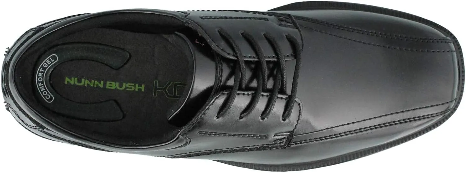 Nunn Bush Men's Bartole Street Bicycle Toe Oxford Lace Up with Kore Slip Resistant Comfort Technology