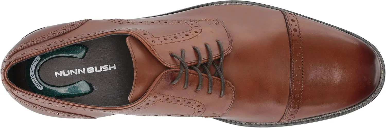 Nunn Bush Men's Norcross Cap Toe Oxford