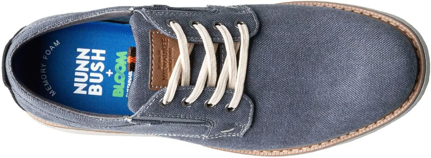 Nunn Bush Men's, Otto Canvas Plain Toe Oxford