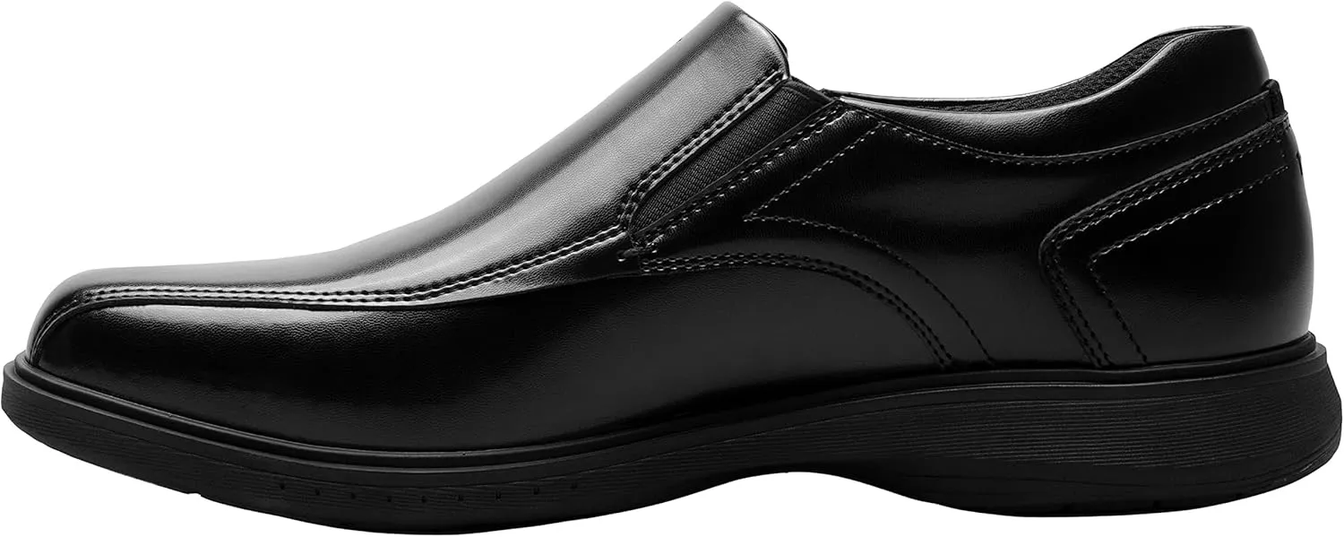 Nunn Bush Men's Pro Bicycle Toe Slip-on with Kore Slip Resistant Comfort Technology Loafer