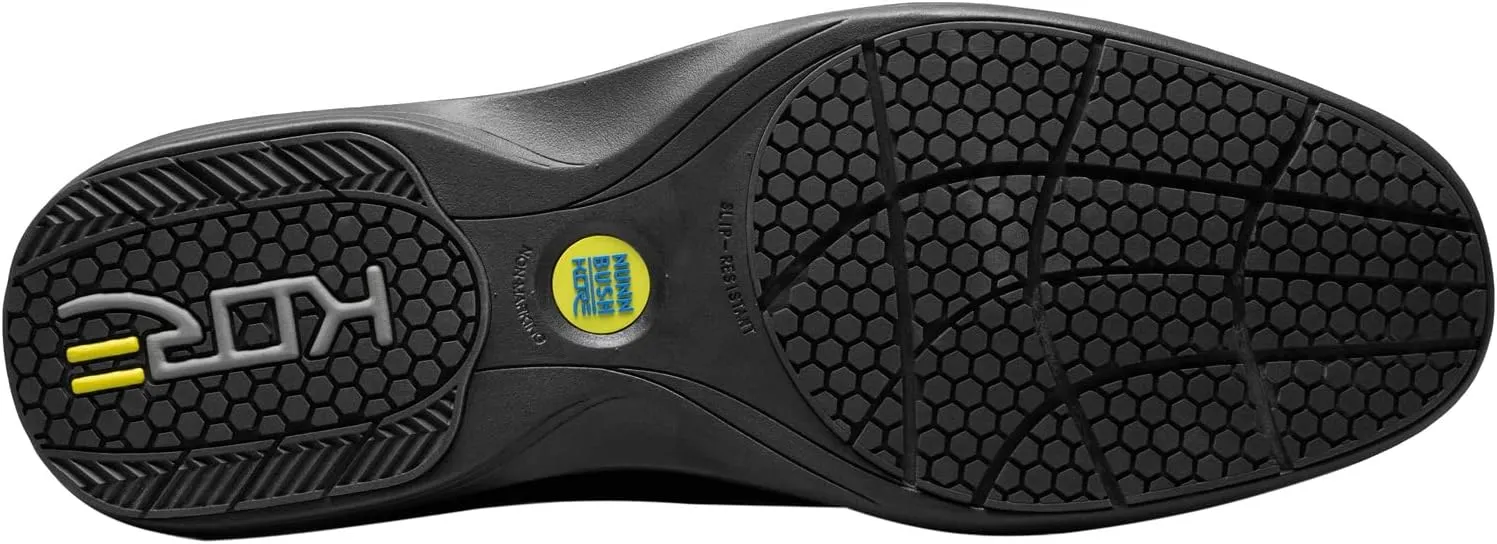 Nunn Bush Men's Pro Cap Toe Oxford with Kore Slip Resistant Comfort Technology