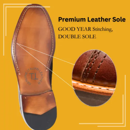 OBAD Premium Oxford Crafted in Hand Patina Leather