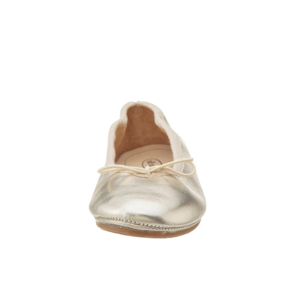 OLD SOLES CRUISE BALLET FLAT - GOLD