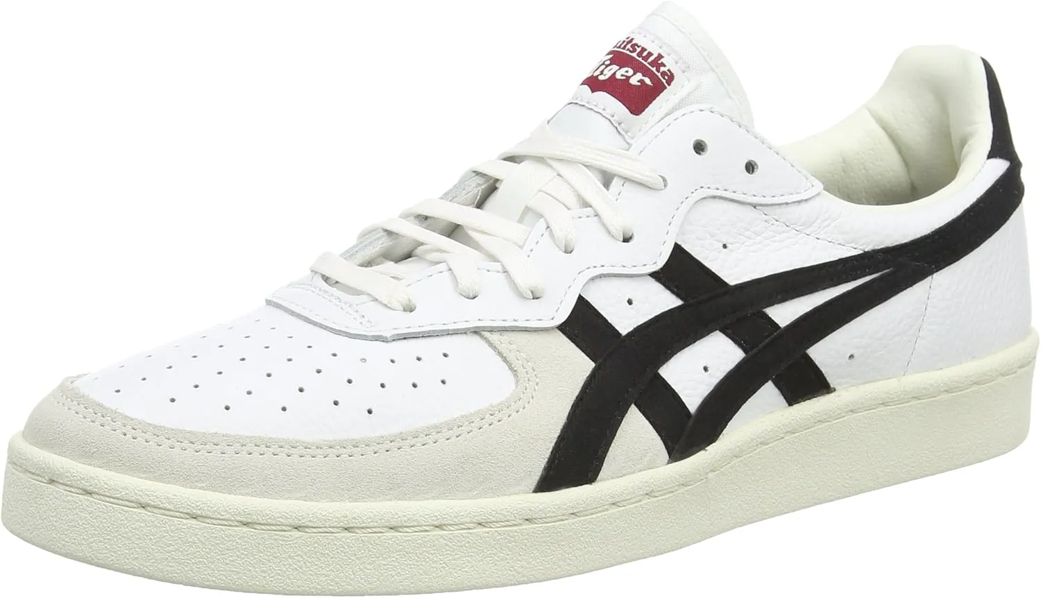 Onistuka Tiger Men's GSM Low-Top Sneakers, White (White/Black 0190), 5.5 UK
