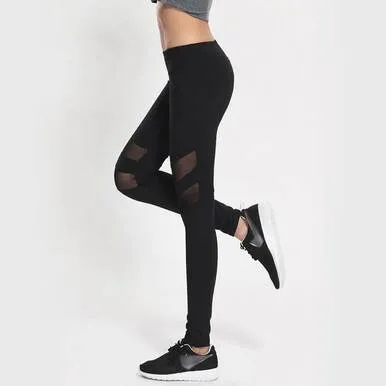 Original Hiney Trainer Thight Cut Mesh Yoga / Workout Leggings