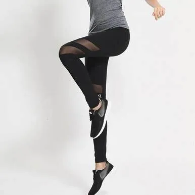 Original Hiney Trainer Thight Cut Mesh Yoga / Workout Leggings