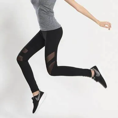 Original Hiney Trainer Thight Cut Mesh Yoga / Workout Leggings