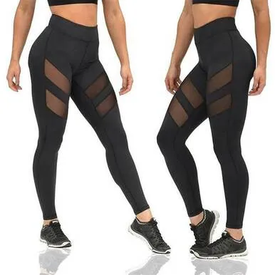 Original Hiney Trainer Thight Cut Mesh Yoga / Workout Leggings