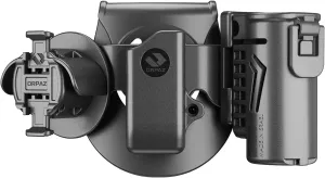 Orpaz Handcuff Holster, Handcuff Holder, for DS Polymer Mags, Pepper Spray & 9mm Mag Pouch Combo - Unisex - Will Improve Your Tactical Appearance