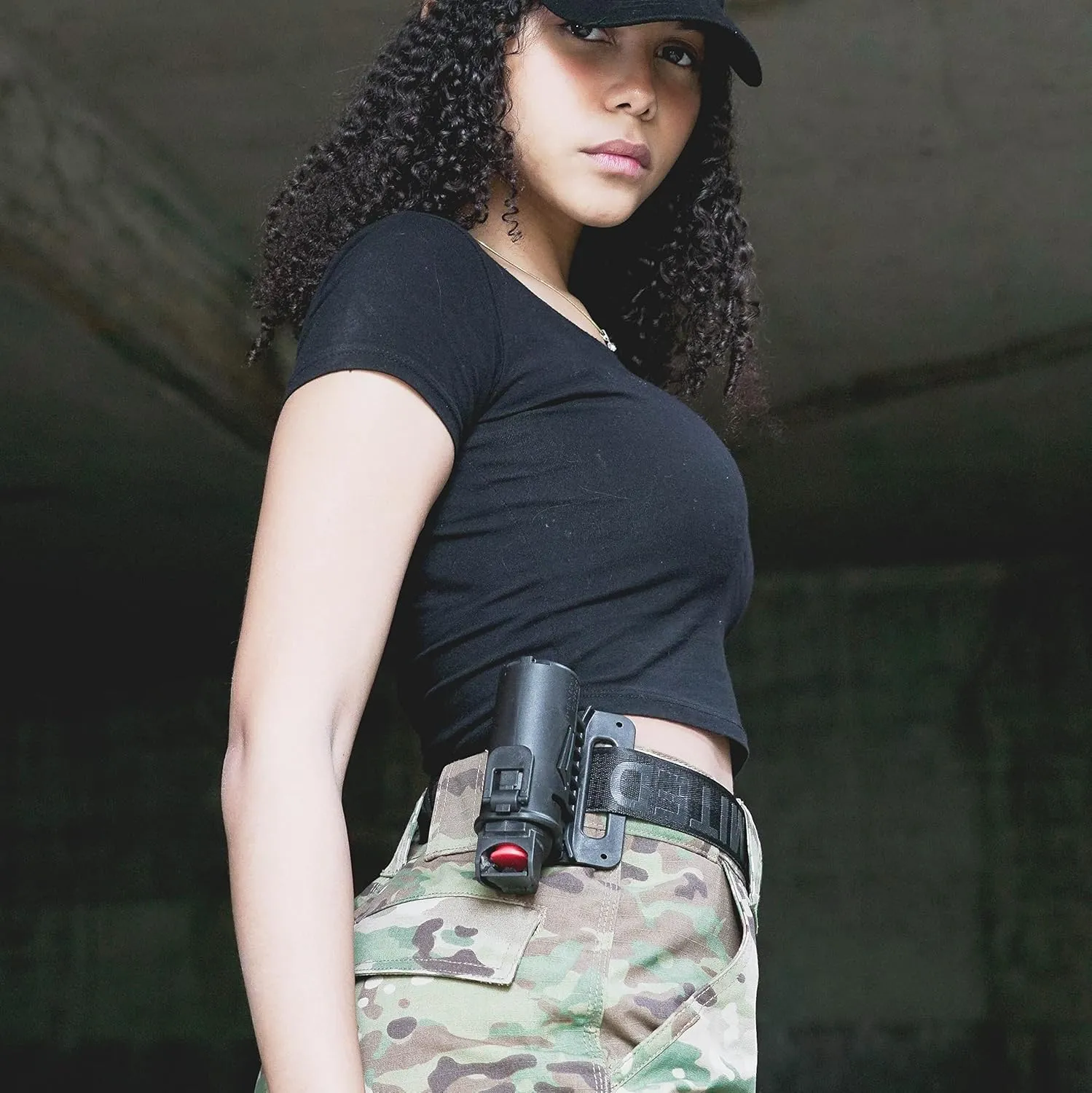 Orpaz Pepper Spray Holster, MK3 Pepper Spray Holder, OC Spray Holder - Unisex - Will Improve Your Tactical Appearance