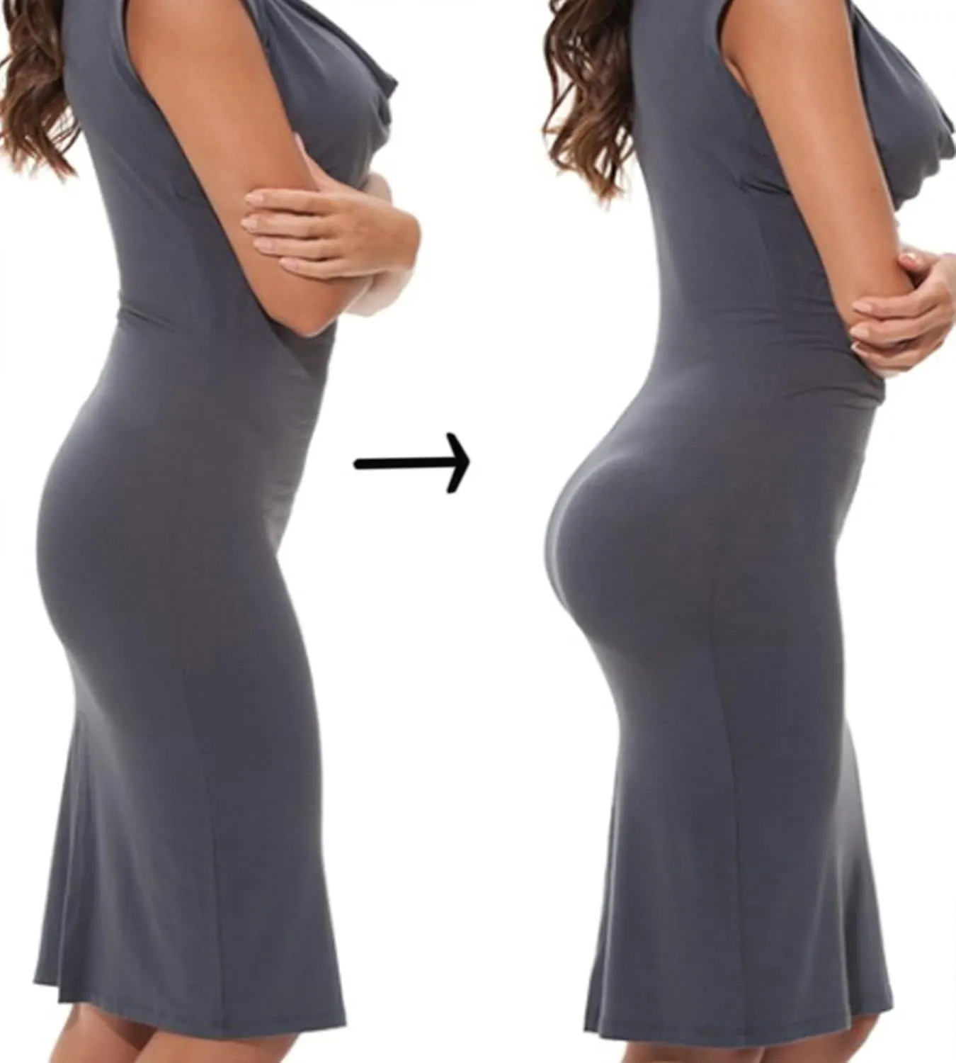 Padded Butt Shapewear with Butt Pads Shapewear Butt Enhancer Underwear Hip and Butt Padded Shapewear Hip Pad Underwear