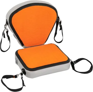 Padded Kayak Seat,Portable Thickened Padded Paddleboard Replacement Parts,Deluxe Kayak Seat Adjustable Seat for Kayaks,Drifting,Fishing Boats (Orange)