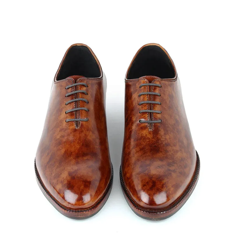 Patina Classic Wholecut Italian Leather Oxford Shoes