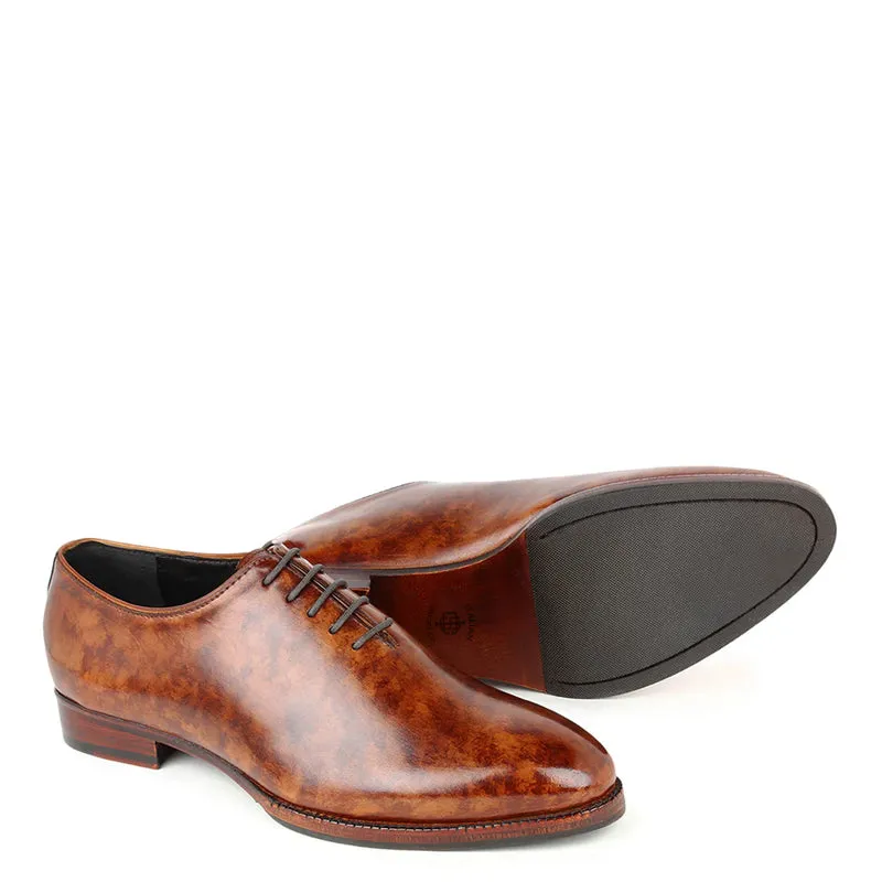 Patina Classic Wholecut Italian Leather Oxford Shoes