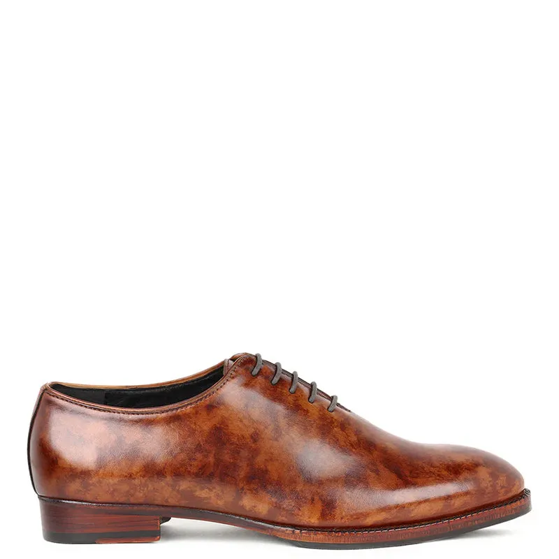 Patina Classic Wholecut Italian Leather Oxford Shoes