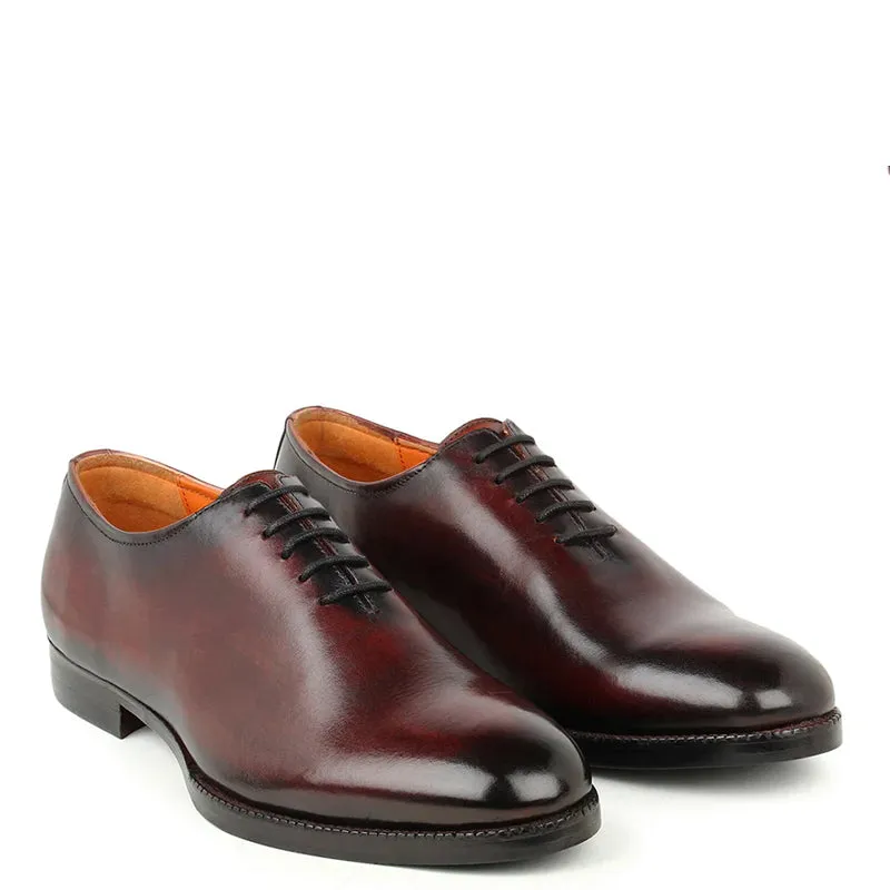Patina Classic Wholecut Italian Leather Oxford Shoes