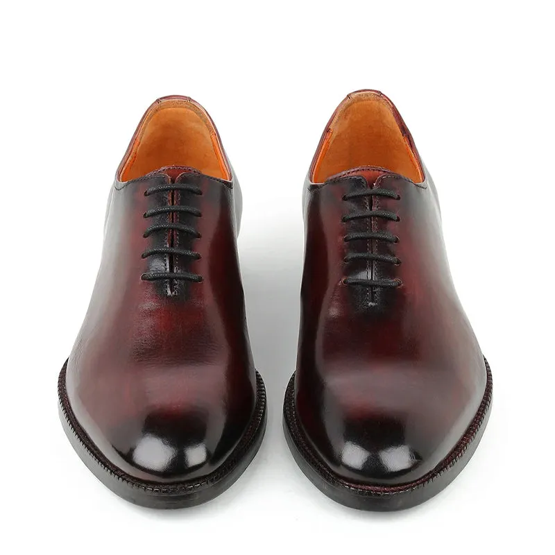 Patina Classic Wholecut Italian Leather Oxford Shoes