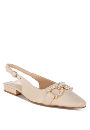 Pearl-Studded Flats