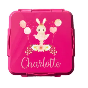 Personalised Magenta Lunch Box - Ballerina