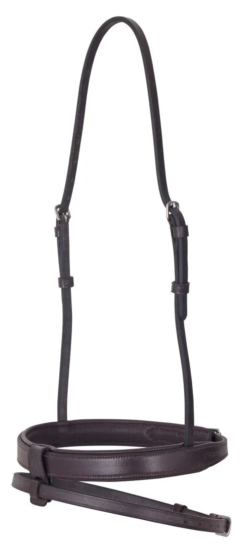 Platinum Flat Padded Noseband