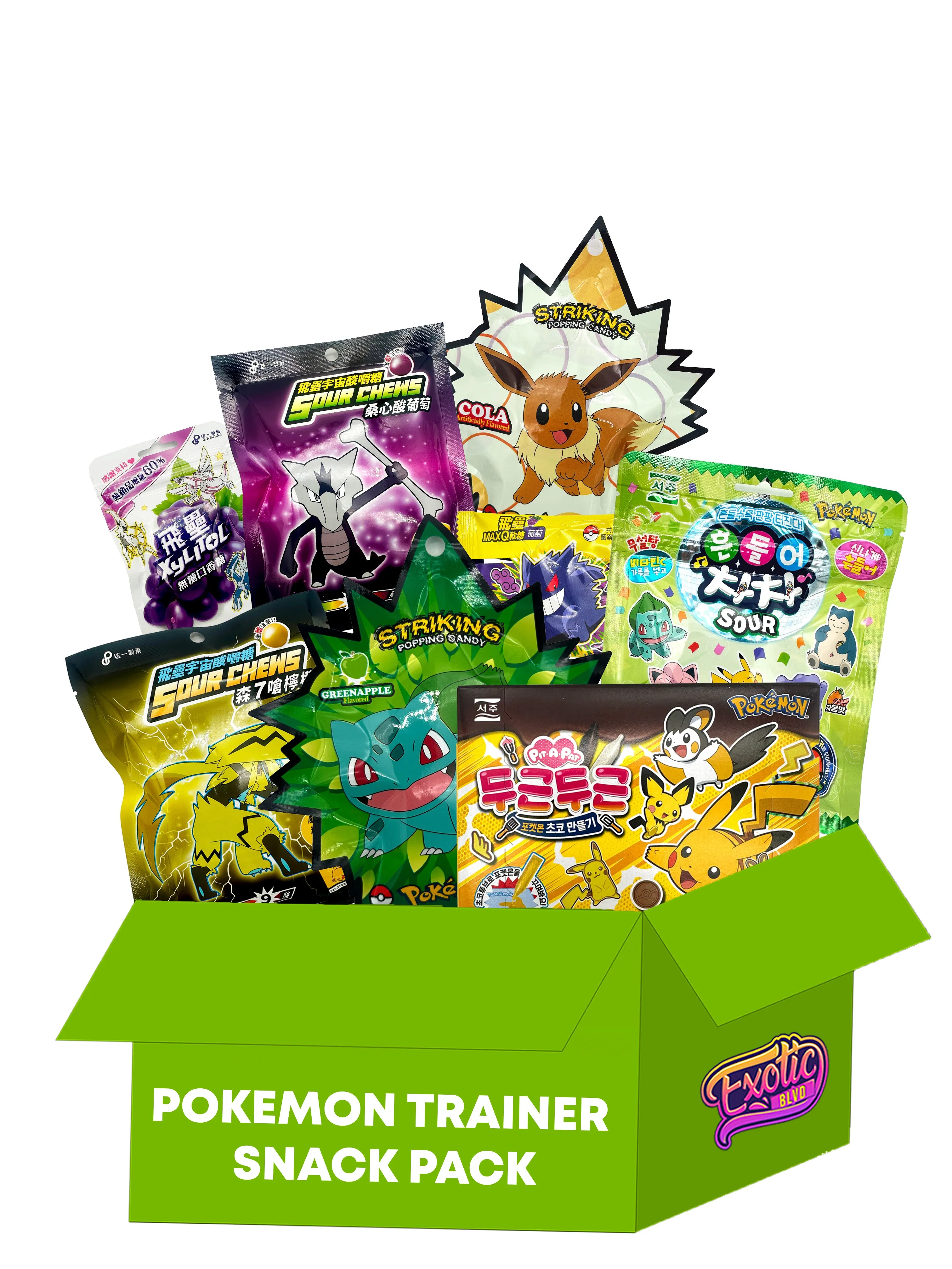 Pokemon Trainer Snack Pack