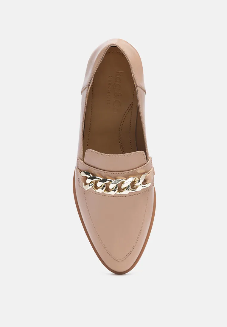 Pola Leather Horsebit Loafers By Ruw