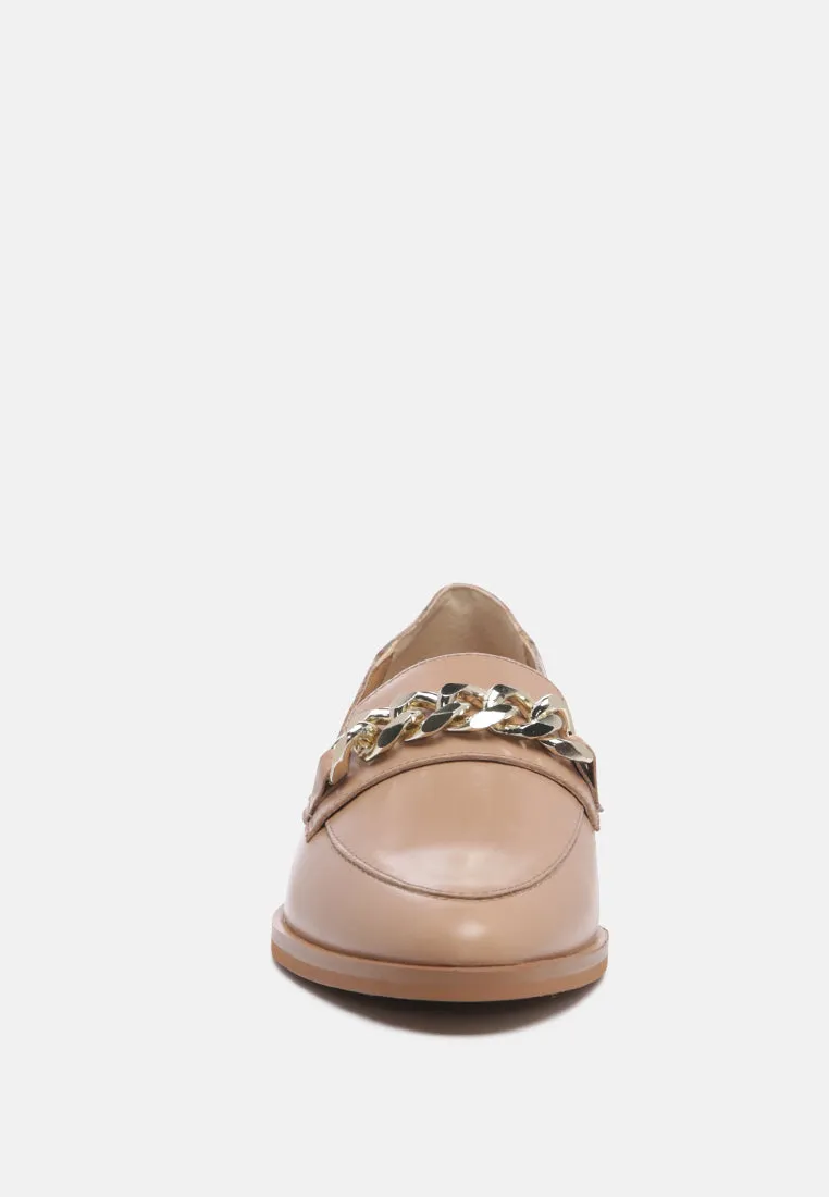 Pola Leather Horsebit Loafers By Ruw