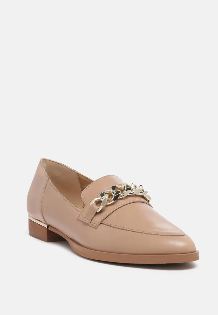 Pola Leather Horsebit Loafers By Ruw