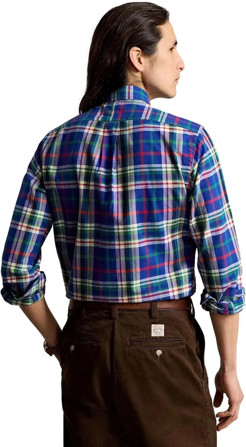POLO RALPH LAUREN Men's Classic Oxford Long Sleeve Sport Shirt