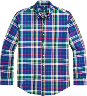 POLO RALPH LAUREN Men's Classic Oxford Long Sleeve Sport Shirt