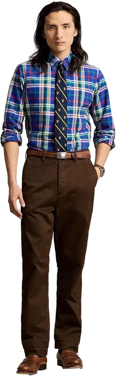 POLO RALPH LAUREN Men's Classic Oxford Long Sleeve Sport Shirt