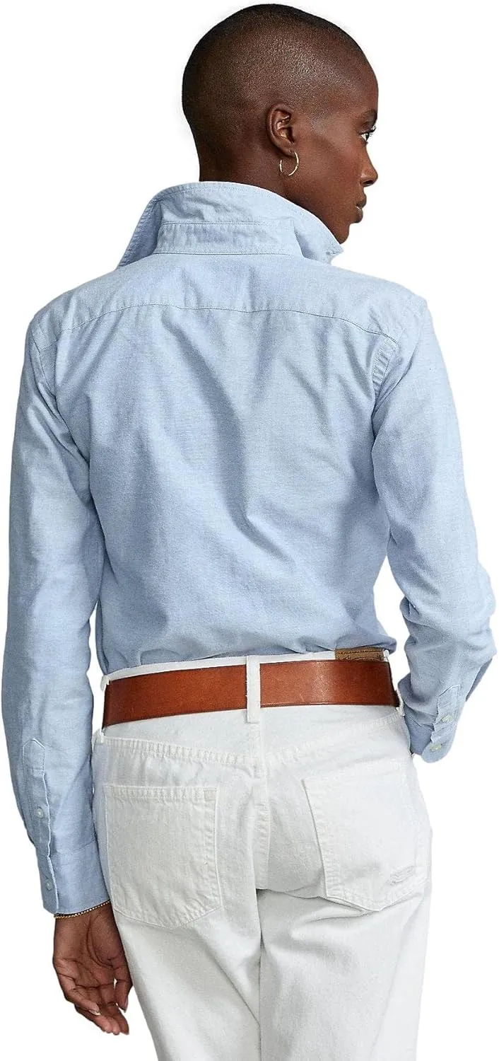 POLO RALPH LAUREN Women's Oxford Classic Fit Button Down Shirt