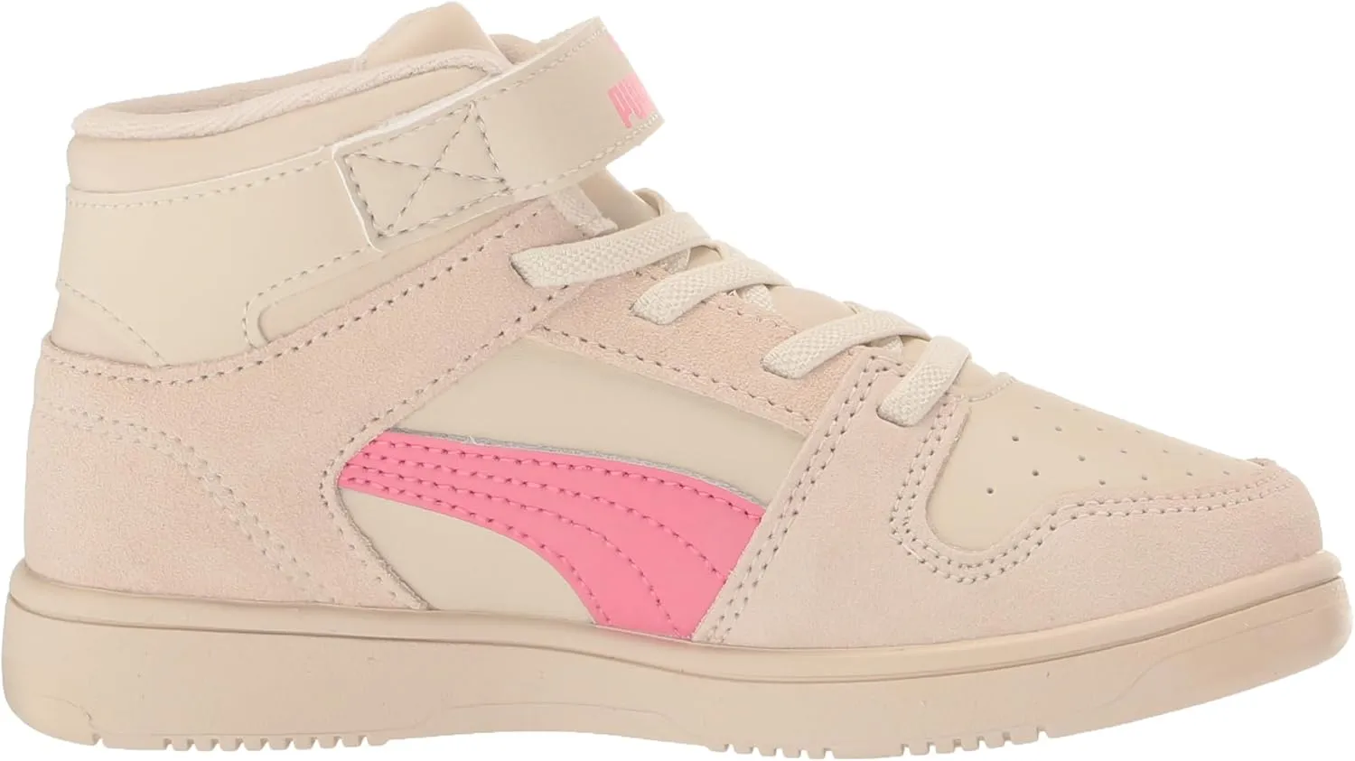 PUMA Unisex-Child Rebound Layup Mid Sneaker