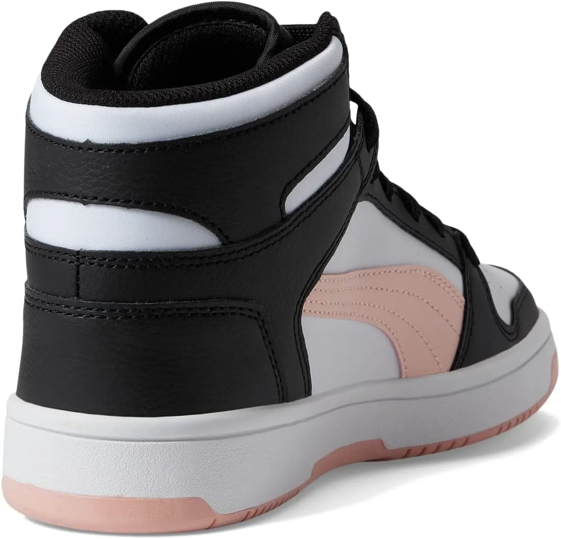 PUMA Unisex-Child Rebound Layup Mid Sneaker