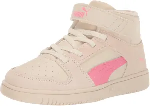 PUMA Unisex-Child Rebound Layup Mid Sneaker