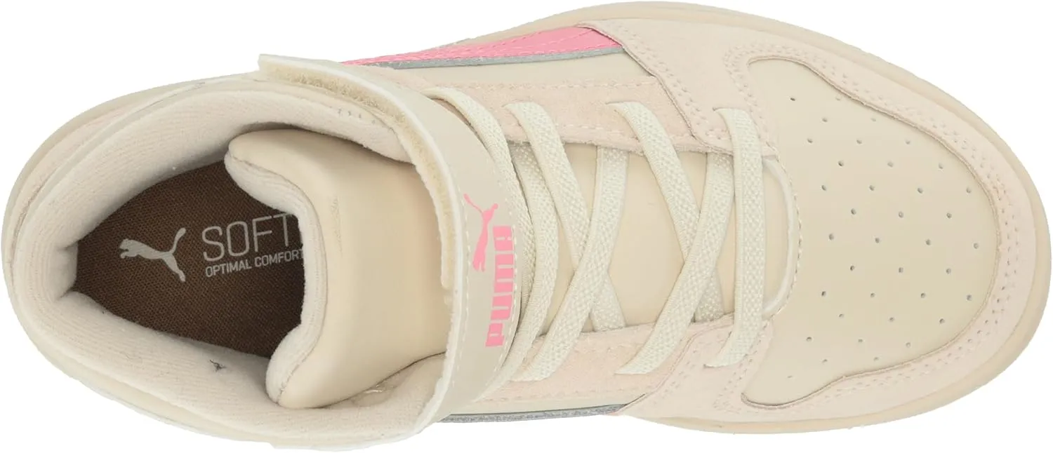 PUMA Unisex-Child Rebound Layup Mid Sneaker