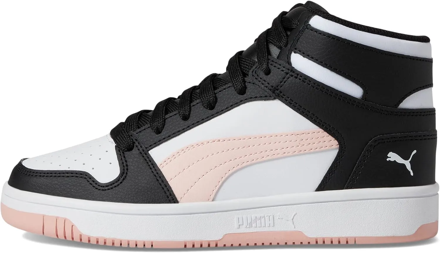 PUMA Unisex-Child Rebound Layup Mid Sneaker
