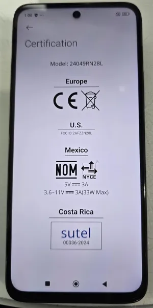 Redmi Xiaomi 13 4G LTE (256GB   8GB) Factory Unlocked Global ROM GSM 6.79" 108MP Dual Camera (for Tello Mint & Global) (Ocean Blue Global ROM)