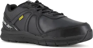 Reebok Work Mens Guide Steel Toe Met Guard Eh Work Safety Shoes Casual - Black
