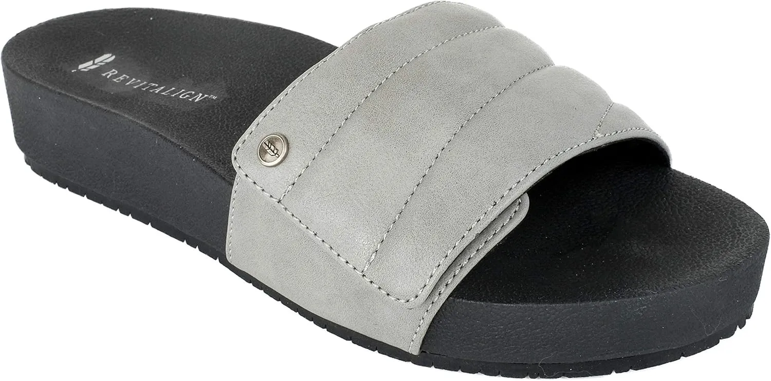REVITALIGN Women's Breezy Deluxe Slide Sandal