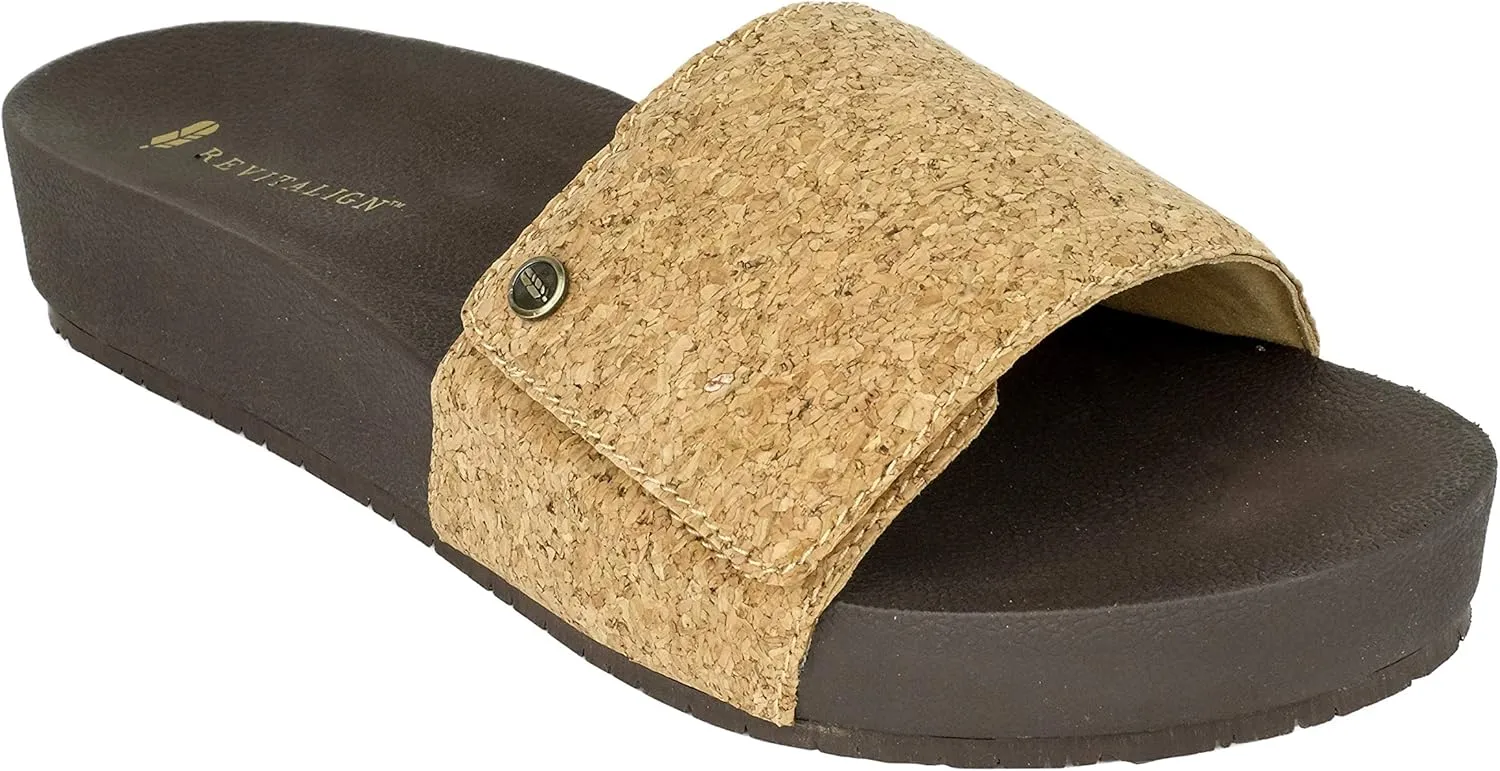 REVITALIGN Women's Breezy Deluxe Slide Sandal