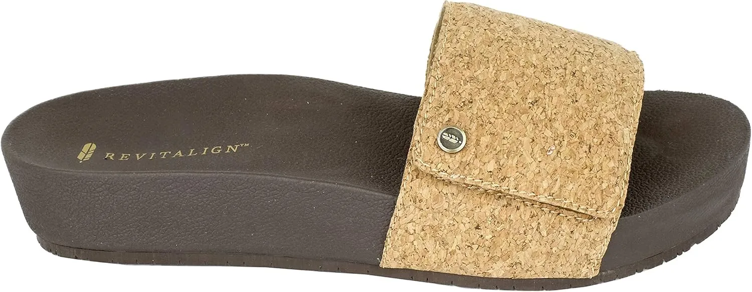 REVITALIGN Women's Breezy Deluxe Slide Sandal